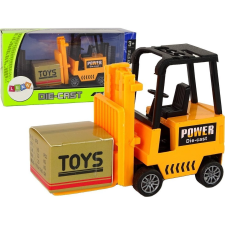 leantoys Narancssárga Súrlódású Villástargonca 13312 (13312) autópálya és játékautó