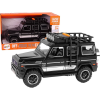 leantoys Off Road Játékautó - Súrlódású Meghajtóval, Hangokkal, Fekete (15496)