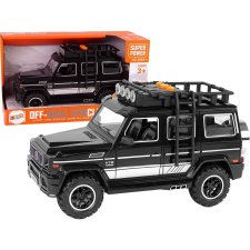 leantoys Off Road Játékautó - Súrlódású Meghajtóval, Hangokkal, Fekete (15496) autópálya és játékautó