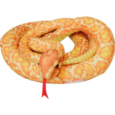leantoys Plüss Arany Kígyó Kabala - 200 cm (16446) plüssfigura