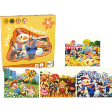 leantoys Puzzle 4 Az 1-Ben Négy Évszak (14196) puzzle, kirakós