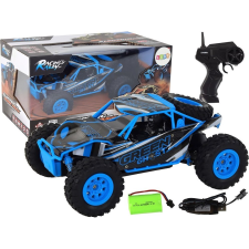 leantoys R/C Távirányítású Terepjáró 1_24 Kék (17179) autópálya és játékautó