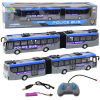 leantoys Rendőrségi Csuklós Busz Távirányítású RC Szürke 1_32 (22929)