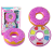 leantoys Rúzs Donut Shape szemhéjfesték szett 12189