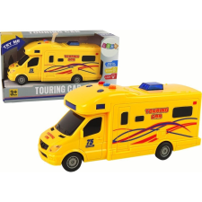 leantoys Sárga Lakóautó 20cm Világít és Hangokat Ad Ki 13619 (13619) autópálya és játékautó