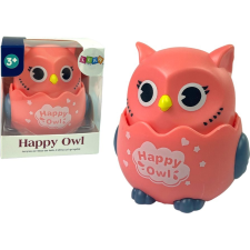 leantoys Sétáló Bagoly Pink 12082 (12082) készségfejlesztő