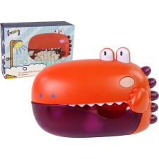 leantoys Szappanos Buborékfürdő Játék Piros Dinoszaurusz Elemekkel (13268) fürdőszobai játék
