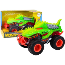 leantoys T-Rex Dinoszaurusz Terepjáró Autó Meghajtó Zöld (18681) autópálya és játékautó