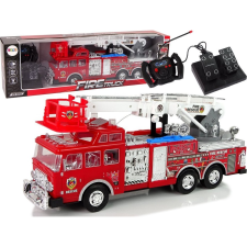 leantoys Távirányítós Tűzoltóság Gázpedál Fék Távvezérlő Hang (12646) távirányítós modell
