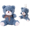 leantoys Teddy Bear Blue Plüss Kis Ennivaló Kabalája Kulcstartó 10cm 17472 ( )