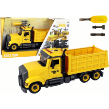 leantoys Teherautó - Sárga (15922) autópálya és játékautó