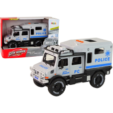 leantoys Terepjáró Rendőrautó - Nyitható Ajtóval, Hang és Fényhatásokkal, Szürke (16939) autópálya és játékautó