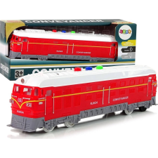 leantoys Vonat 1:32 Piros Hanggal és Lámpákkal 12424 (12424) kisvasút
