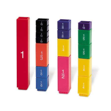 Learning Resources Tanulási források Oktatási Toy Fraction Tower kreatív és készségfejlesztő