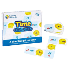Learning Resources Time Dominoes - Idő dominó óra tanuláshoz társasjáték