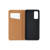  LEATHER CASE SMART PRO könyvtok iPhone 16 Plus - barna