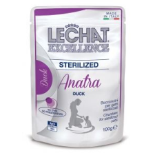 Lechat excellence alutasak steril Kacsa 100g macskaeledel