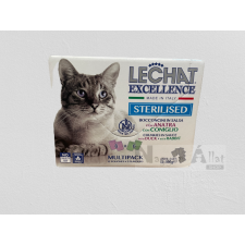 Lechat Excellence Sterilised szószos alutasakos eledel 12x100g macskaeledel