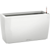 Lechuza Cararo Premium virágláda 75 cm x 30 cm fehér magasfényű