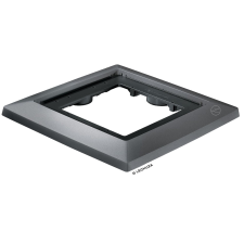 Lechuza Cubico 40 görgős alátét antracit metál 41 cm x 41 cm kerti dekoráció