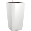 Lechuza Cubico Premium oszlopkaspó 50 cm x 50 cm fehér magasfényű