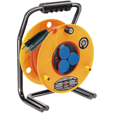 Lectra Technik Kft. Kültéri kábeldob 25 méteres kábellel, 3 dugalj (Brobusta) villanyszerelés