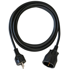 Lectra Technik Kft. Lengő hosszabbító 3m fekete villanyszerelés