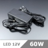 LED Adapter 12 Volt, dugvillás (60W/5A) OP
