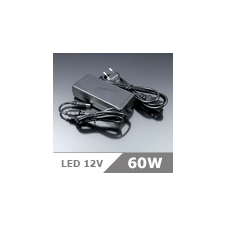 LED Adapter 12 Volt, dugvillás (60W/5A) OP villanyszerelés
