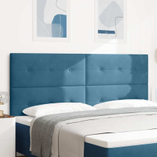  LED ágytámla LED -es lámpákkal Kék 200 cm Poliészter ágy és ágykellék