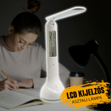 LED asztali lámpa LCD kijelzővel világítás