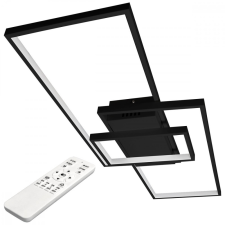  LED csillár mennyezeti lámpa 90W CCT GALAXIS VELA fekete + távirányító világítás
