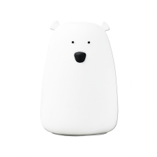 LED díszlámpa elemmel BEAR TAP TAP Fehér GOLDLUX (Polux) 16cm világítás