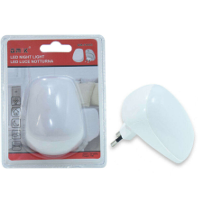 LED éjszakai fény konnektoros csatlakozással, 1W éjjeli fény