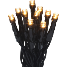  LED-es fényfüzér melegfehér 1,42 m karácsonyfa izzósor