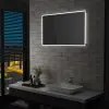  LED-es fürdőszobai falitükör érintésérzékelővel 100 x 60 cm