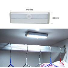  LED-es szekrényvilágítás hideg fényű, usb bútor
