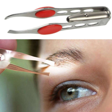 LED-es szemöldökcsipesz babaápolási kellék