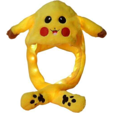 LED-es, világító Pikachu POKEMON sapka pumpálható fülekkel. gyerek sapka