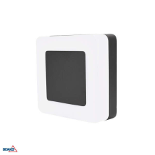 LED fali világítás 8W 4000K 680 lm IP65 151x151x50mm grafit kültéri világítás