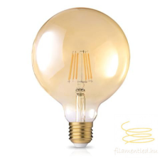  LED FILAMENT Dimmerable G125 Vintage Gold Clear E27 8W 2200K OM44-05042 izzó