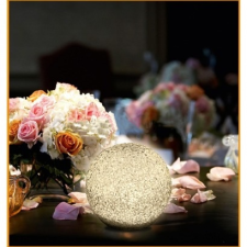  LED gömb dekoráció - 20 cm karácsonyi dekoráció