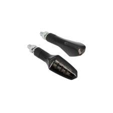  LED irányjelzők Rishi fekete motorkerékpár irányjelző