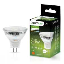 LED izzó MR11 2.5W = 20W 220lm 4000K 230v Semleges 120° LUMILED izzó