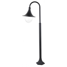  LED kültéri kerti lámpa KONSTANZ E27 IP44 oszlop 120cm fekete RABALUX kültéri világítás