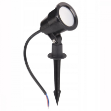 LED kültéri kerti lámpa spotlámpa SERGIO 7W 2700K süllyesztett fekete modern kültéri világítás