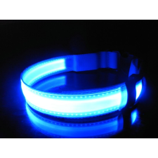  LED kutya nyakörv világító kutyanyakörv, Kék S nyakörv, póráz, hám kutyáknak