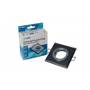 LED Labs Ceiling lighting point fitting RIA glass square black
