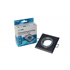 LED Labs Ceiling lighting point fitting RIA glass square black világítás
