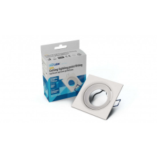 LED Labs Ceiling lighting point fitting TORN cast square adjustable matt white világítás